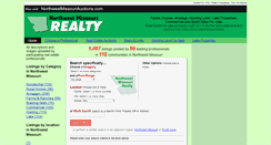 Desktop Screenshot of northwestmissourirealty.com